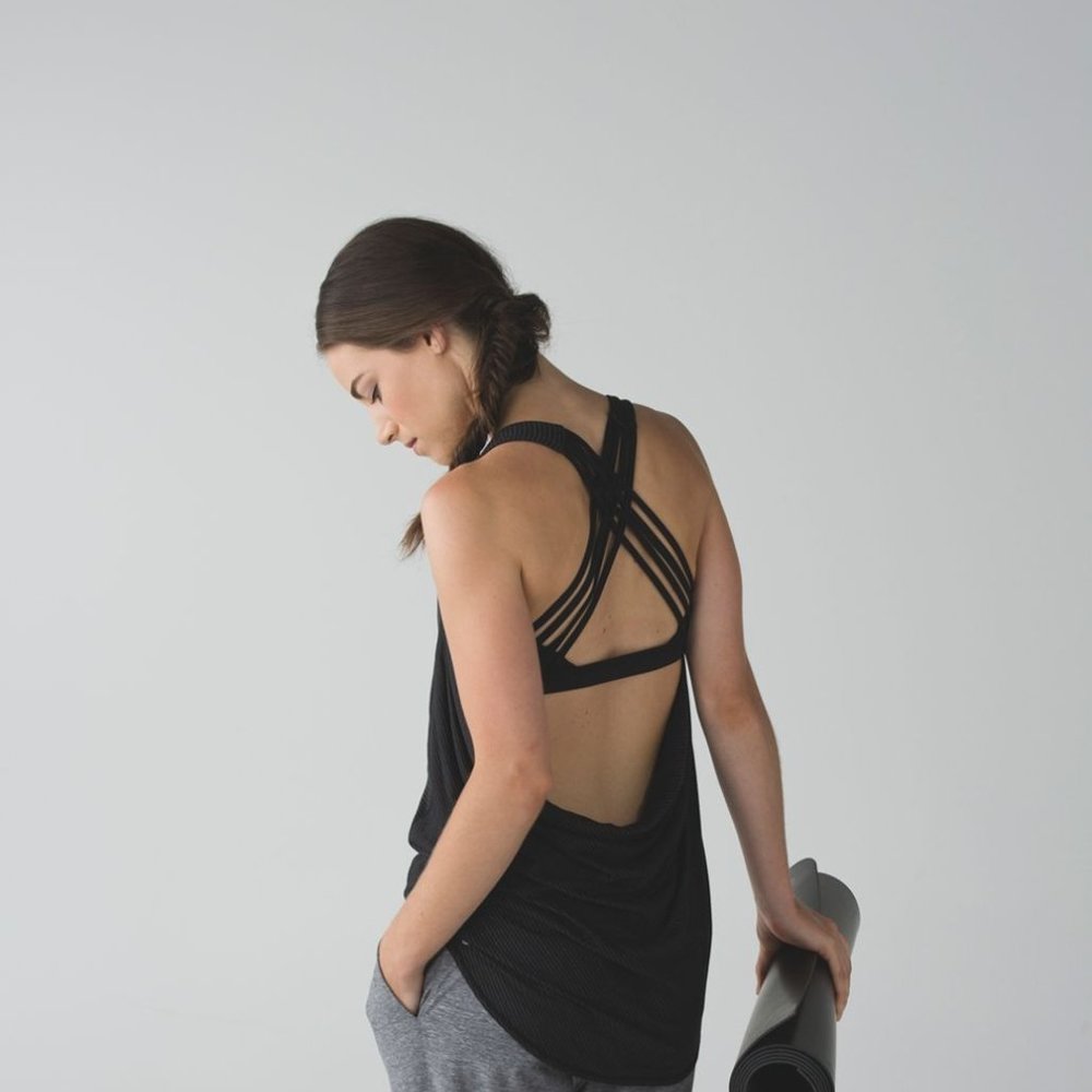 Lululemon Free to Be Wild Sports Bra Tank Top
